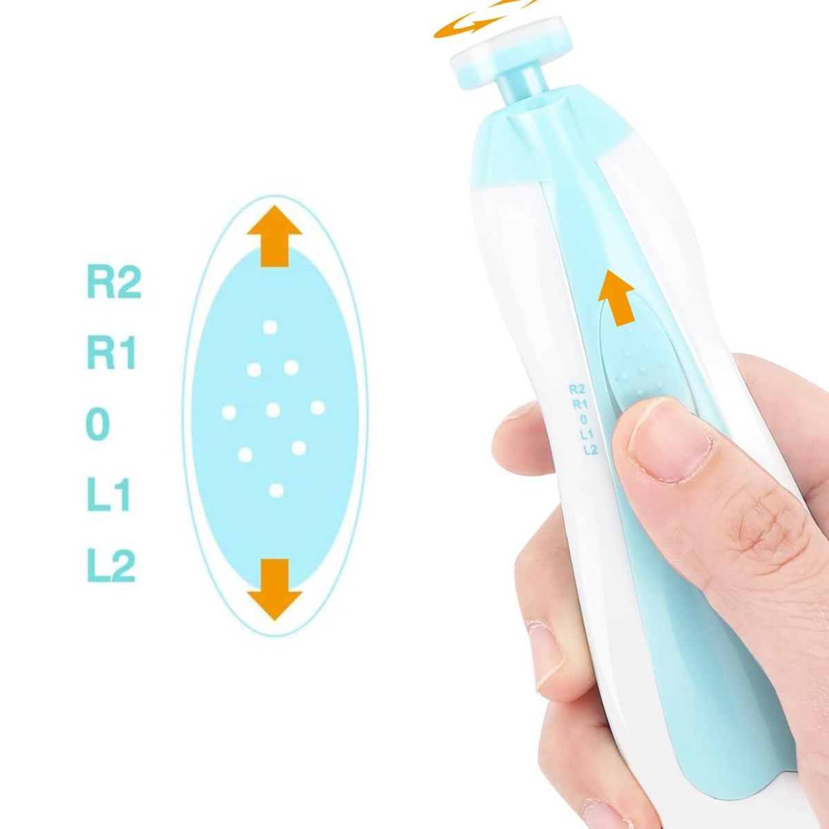 Limpiador Uñas Portátil 6 en 1 para bebe - Compraexpreso