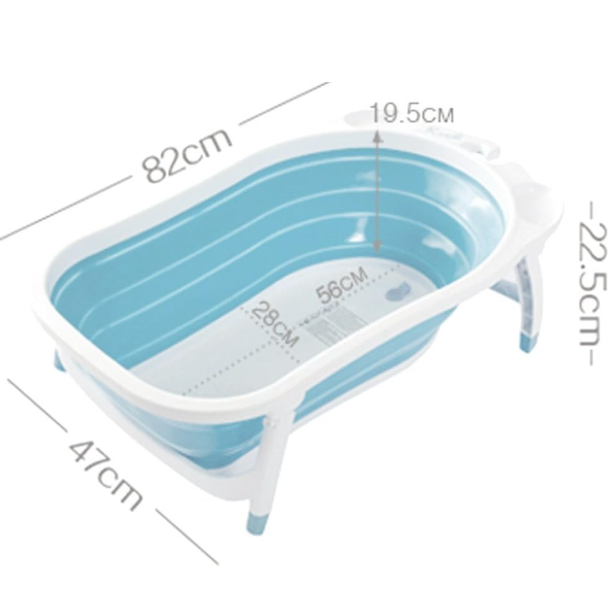 Bañera de Bebé Plegable con seguridad - Compraexpreso