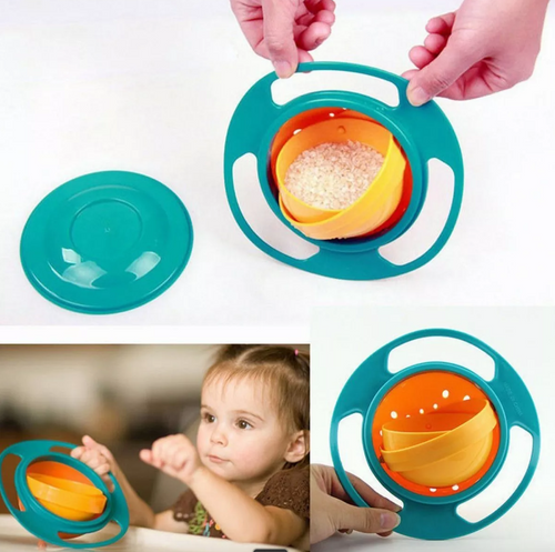 PLATO GIRATORIO 360° ANTIVUELCO BEBÉ - Compraexpreso