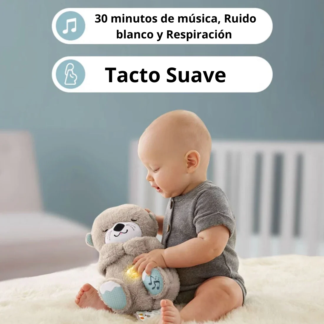Nutria Peluche de Apego Respira bebe - Compraexpreso