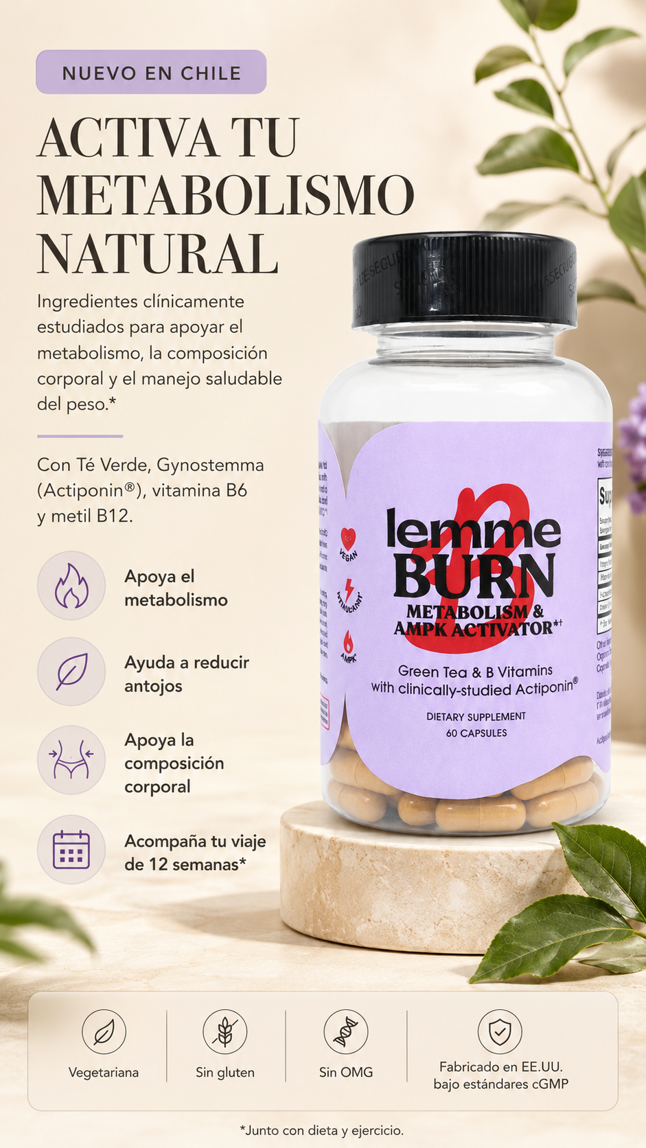 BurnCurbGlow™ Elite | Moldea, Controla y Reafirma