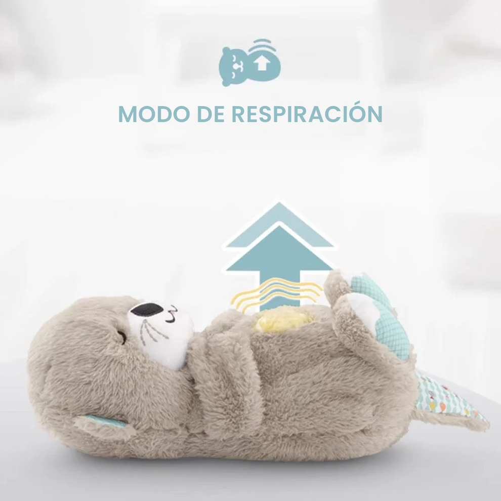 Nutria Peluche de Apego Respira bebe - Compraexpreso