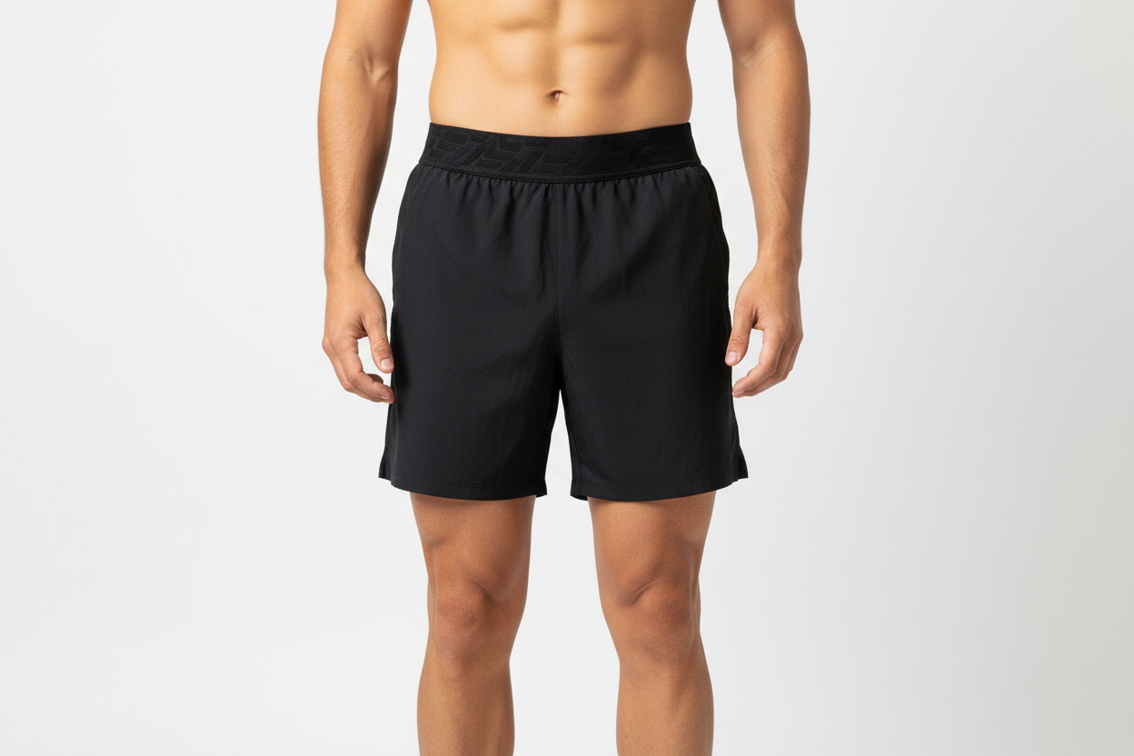 Shorts negros frontal
