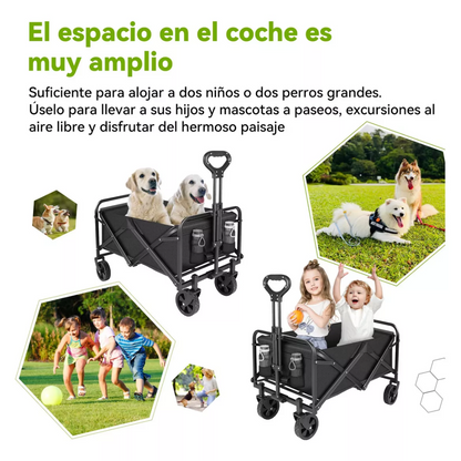 CARRITO PLEGABLE AIRE LIBRE 70KG - Compraexpreso