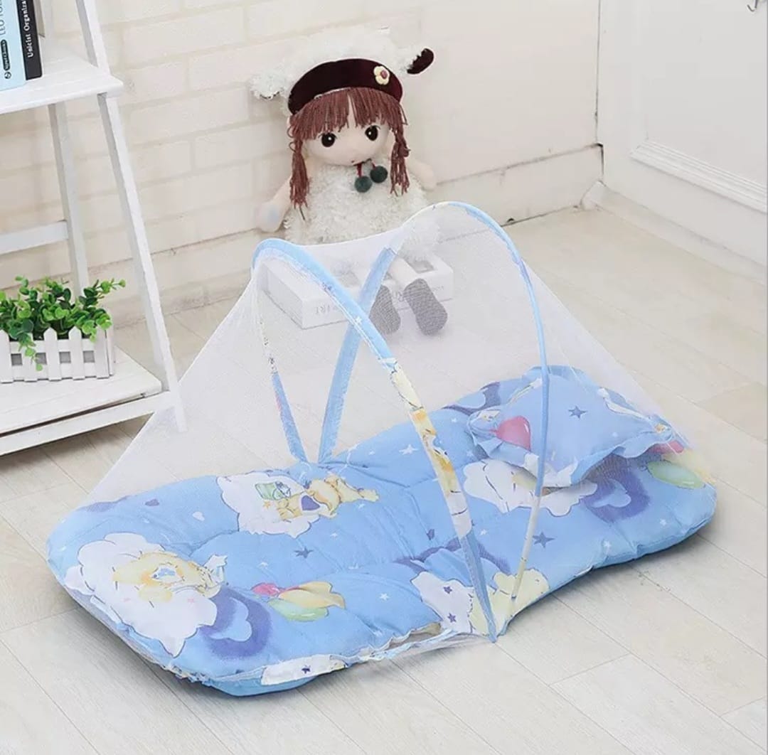 Moisés Cuna Plegable Portátil Mosquitero - Compraexpreso