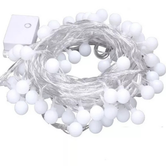 Guirnalda Bola Cristal Multicolor 10 M - Compraexpreso