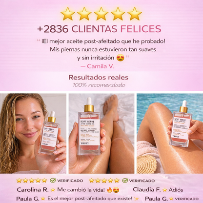 TRULY AFTER SHAVE™ ACEITE POST DEPILACIÓN 90ML