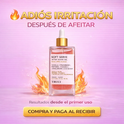 TRULY AFTER SHAVE™ ACEITE POST DEPILACIÓN 90ML
