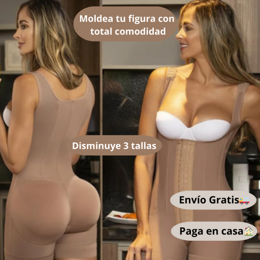 Cintura, abdomen y espalda estilizados desde el primer uso.