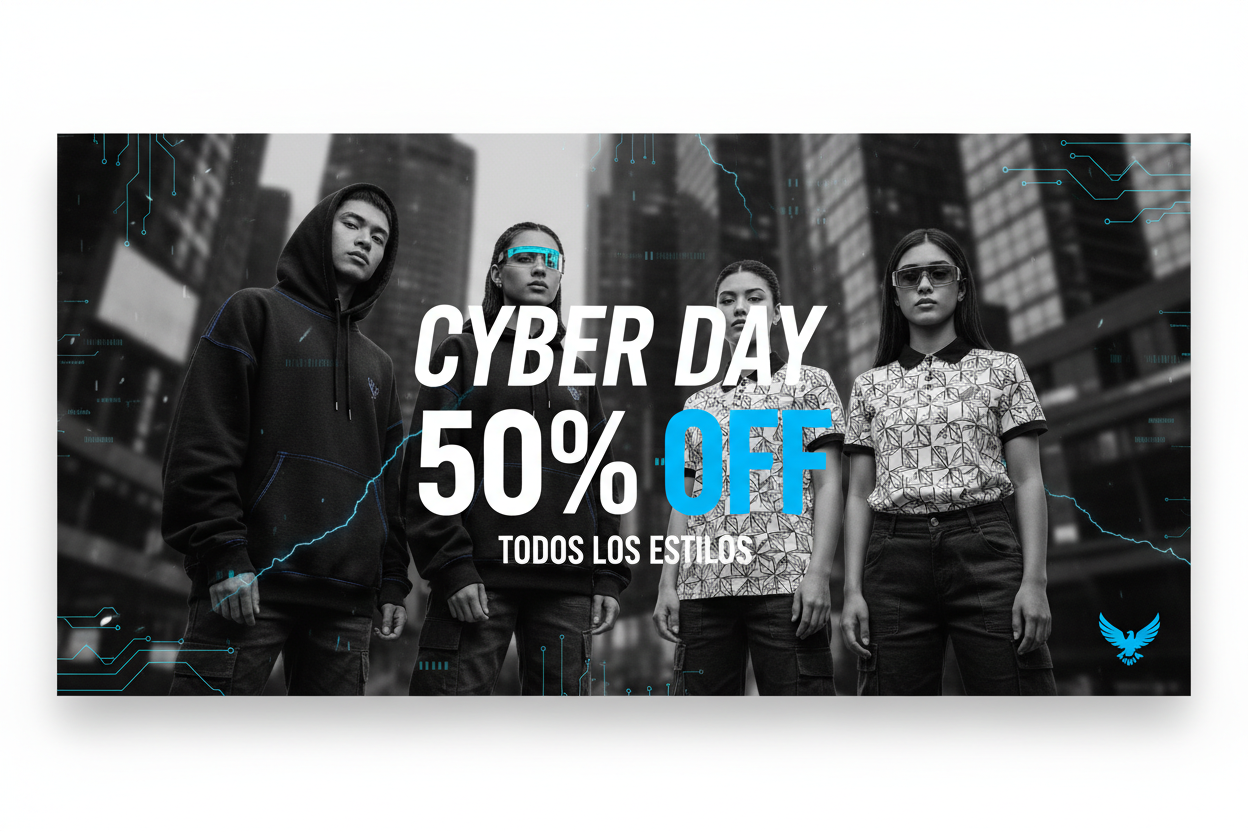 Banner Cyber Day 50% OFF