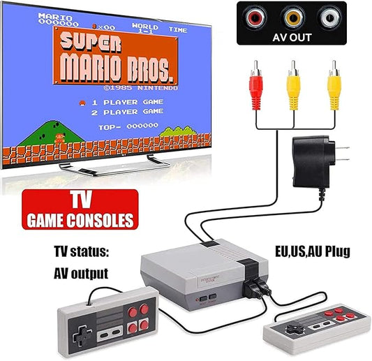 CONSOLA RETRO 620 JUEGOS 2 MANDOS - Compraexpreso