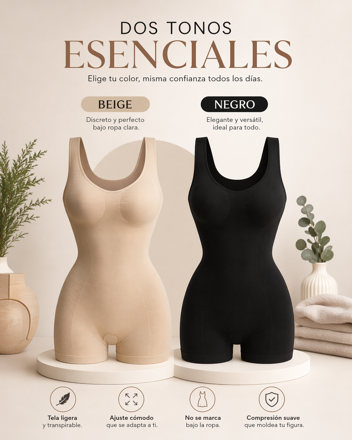 Viroxing™ Sculpt | Vientre plano desde el primer uso. Invisible bajo tu ropa