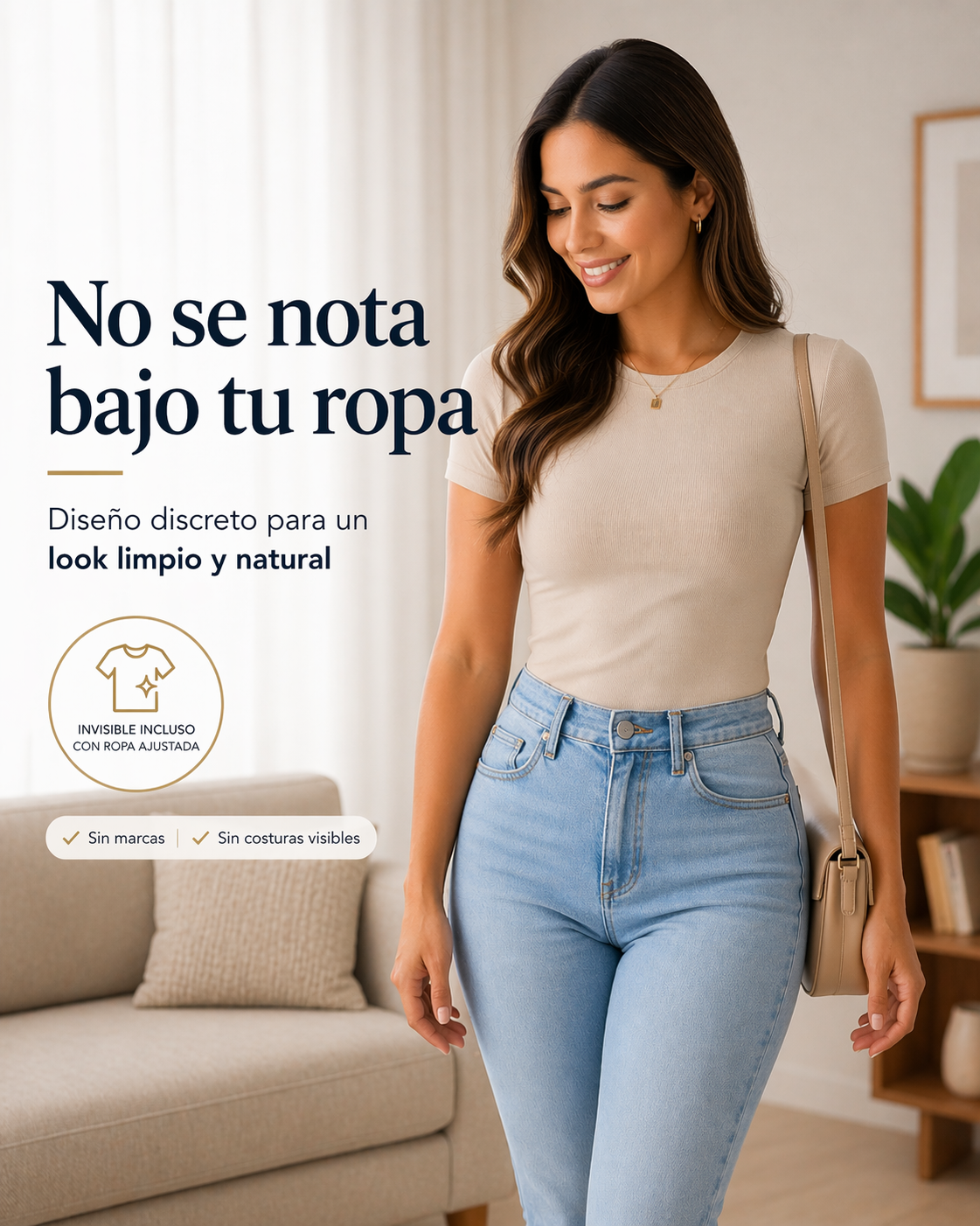 Viroxing™ Sculpt | Vientre plano desde el primer uso. Invisible bajo tu ropa