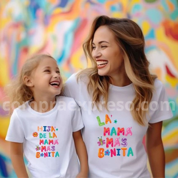 Pack Poleras Siempre Juntas, Siempre Bichotas